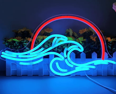 2 Side Neon Signs