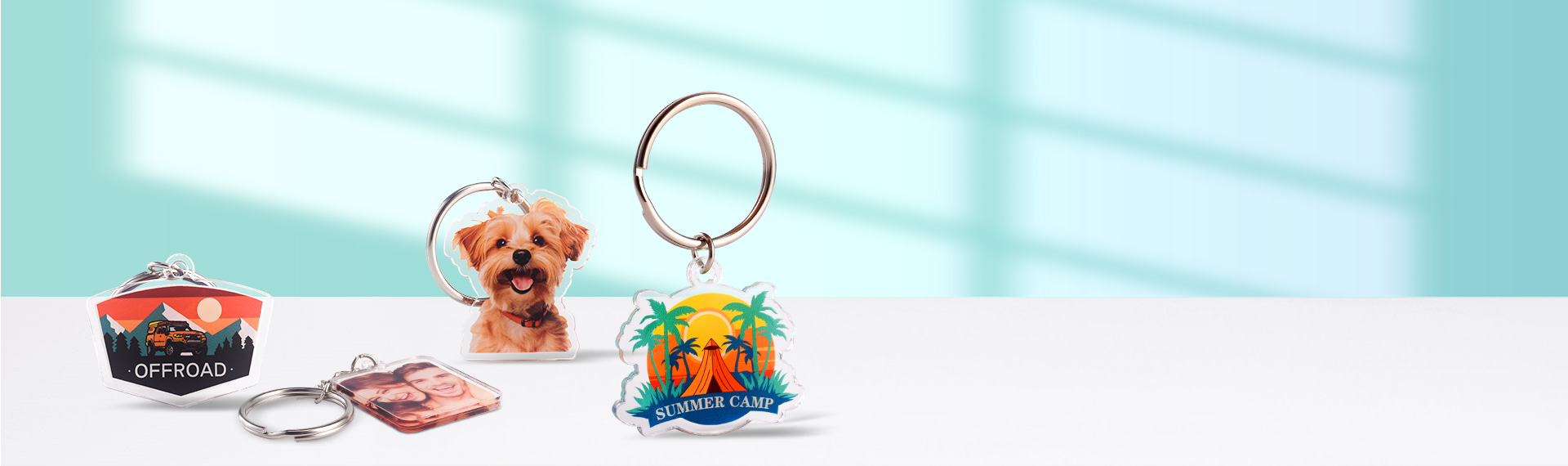 Personalised Acrylic Keyrings