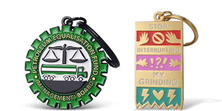Custom Enamel Keyring