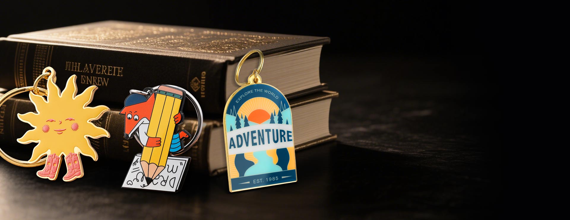 Custom printed keychains no minimum