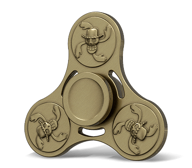 fidget spinner metal