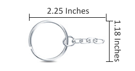 Split Ring with Short Chain